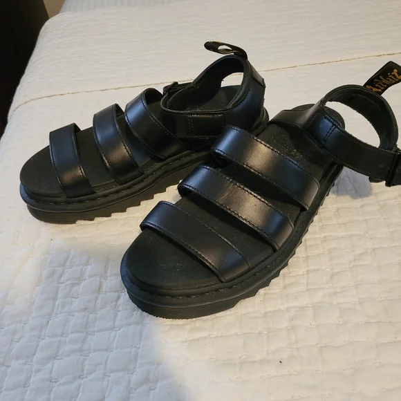 Dr. Martens Women's Black Blaire Sandal - Picture 3 of 6